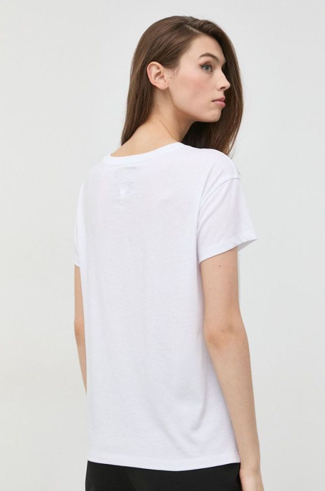 Футболка Armani Exchange жіноча колір білий (2531177) фото 3