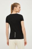Футболка EA7 Emporio Armani жіноча колір чорний (2503245)