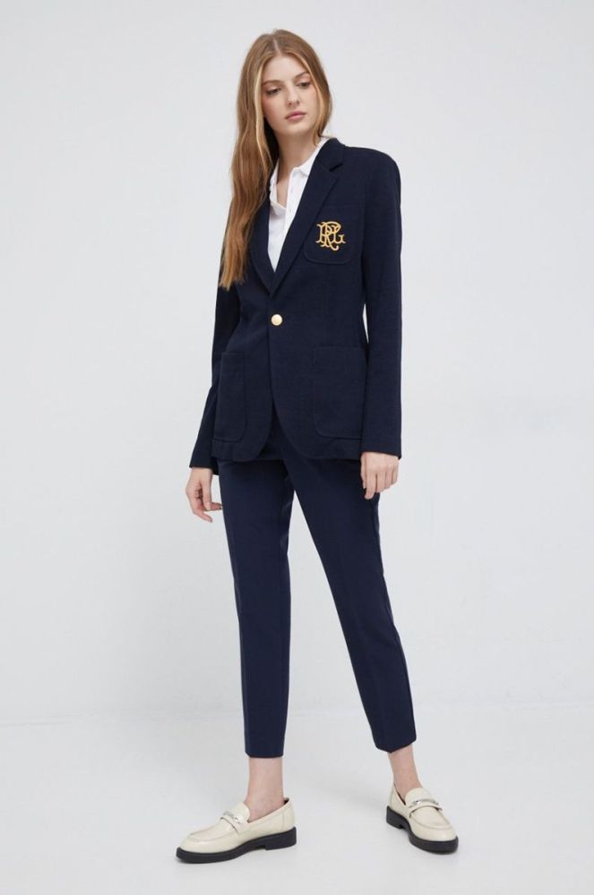 Поло Polo Ralph Lauren жіночий колір білий з коміром фото 2