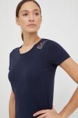 Футболка EA7 Emporio Armani жіноча колір синій (2908055)
