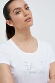 Футболка EA7 Emporio Armani жіноча колір білий (3308380)