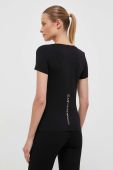 Футболка EA7 Emporio Armani жіноча колір чорний (3315872)