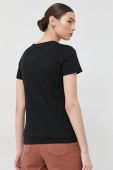 Бавовняна футболка Karl Lagerfeld колір чорний (3098240)