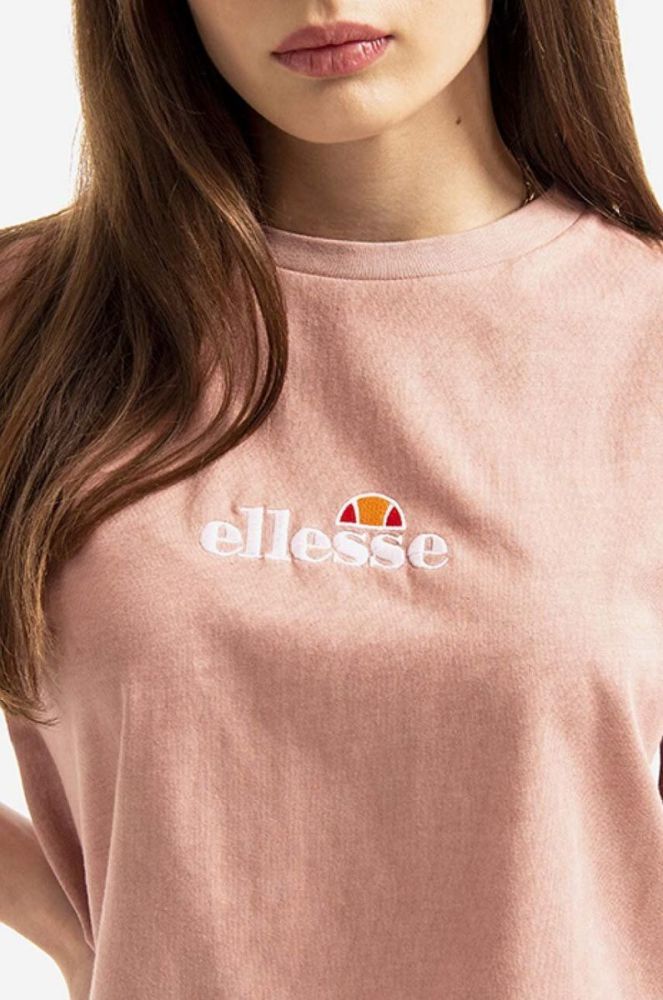 Бавовняна футболка Ellesse колір рожевий SGM14013-PINK фото 4