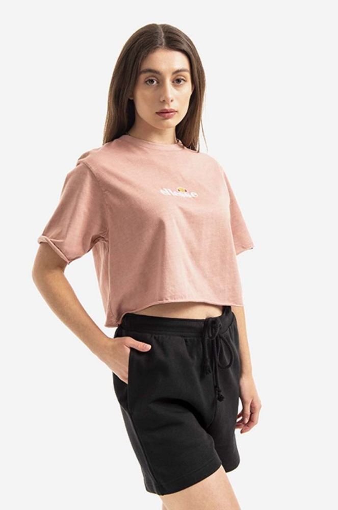 Бавовняна футболка Ellesse колір рожевий SGM14013-PINK фото 5