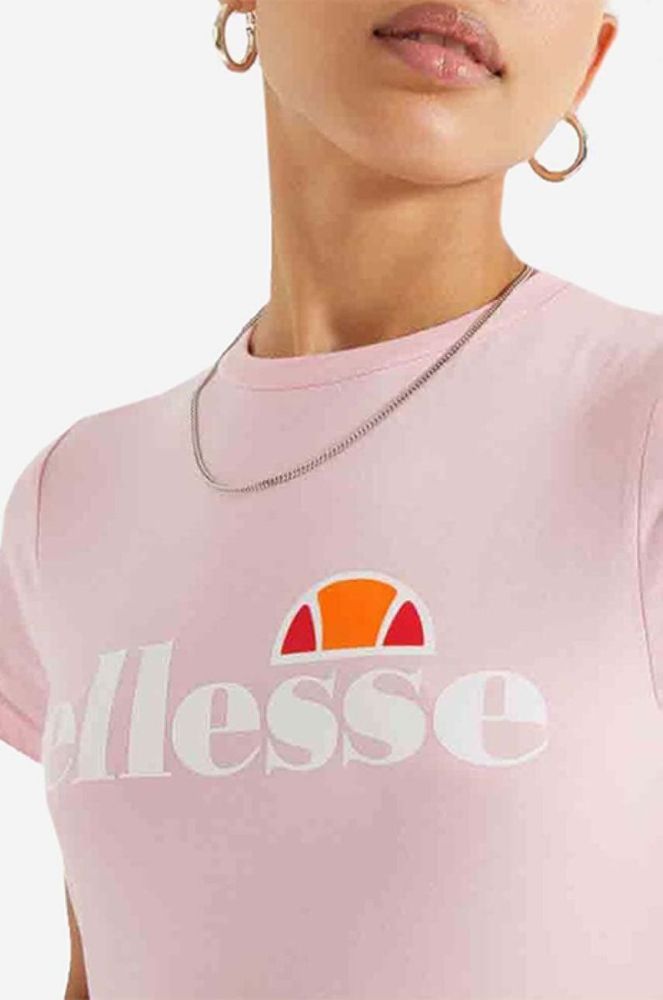 Футболка Ellesse жіноча колір рожевий SGK11399-WHITE фото 3
