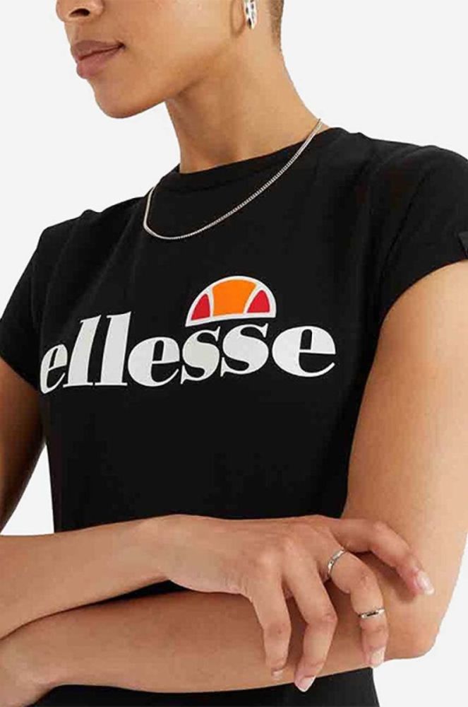 Футболка Ellesse жіноча колір чорний SGK11399-WHITE (3518231) фото 3