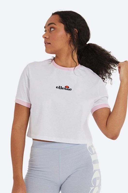 Бавовняна футболка Ellesse колір білий SGJ11884-WHITE