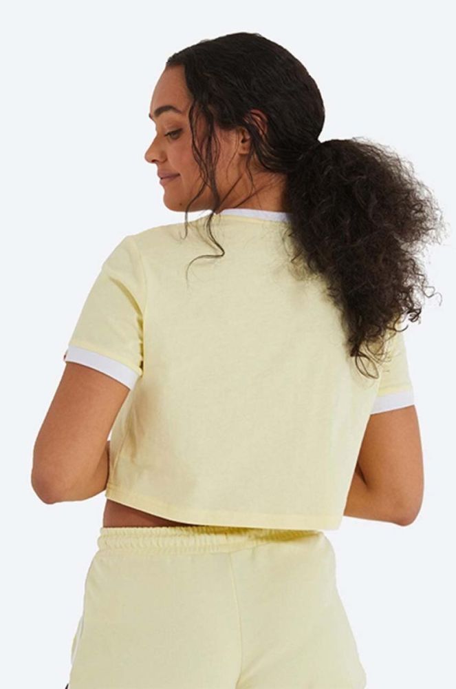 Бавовняна футболка Ellesse колір жовтий SGJ11884-WHITE фото 2