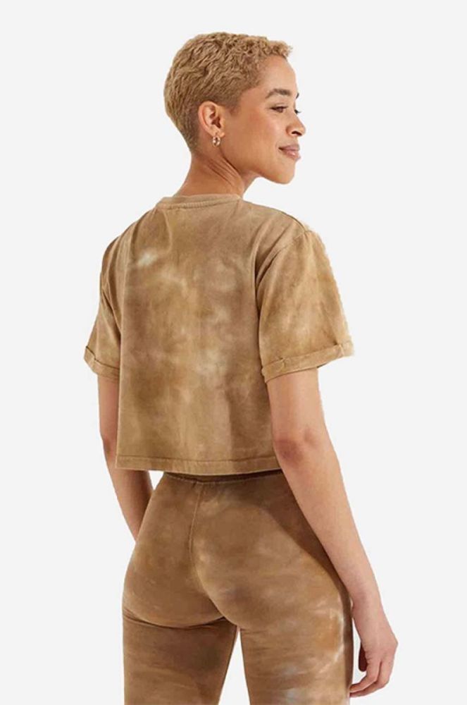 Бавовняна футболка Ellesse колір коричневий SGK11288-BROWN фото 2