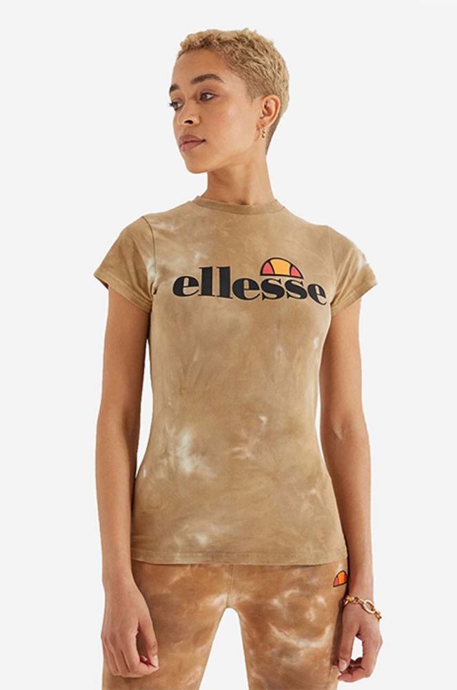 Футболка Ellesse жіноча колір коричневий SGK11338-BROWN