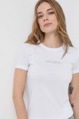 Бавовняна футболка MAX&Co. колір білий (3458014)