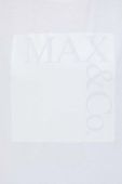 Бавовняна футболка MAX&Co. колір білий (3587764)