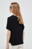 Футболка United Colors of Benetton жіноча колір чорний