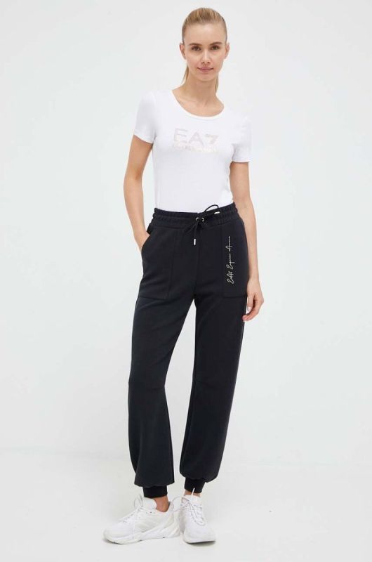 Футболка EA7 Emporio Armani жіноча колір білий (3332500) фото 2