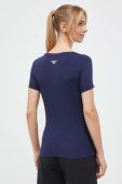Футболка EA7 Emporio Armani жіноча колір синій (3332509)