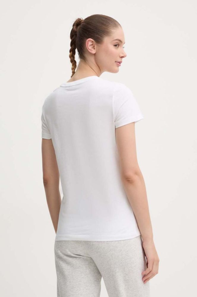 Бавовняна футболка Puma Classic Logo Tee колір білий 530076.02-white фото 3