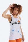 Бавовняний топ Ellesse Abigalle Tie Dye Vest SGI11282-blue колір блакитний