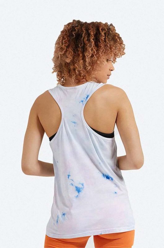 Бавовняний топ Ellesse Abigalle Tie Dye Vest SGI11282-blue колір блакитний фото 2