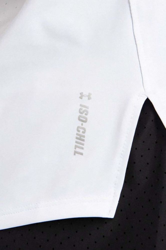 Футболка Under Armour IsoChill 200 Laser Tee жіноча колір білий 1369764-100 фото 8
