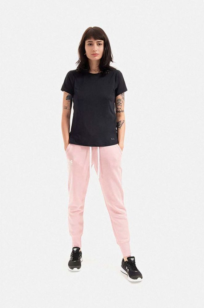 Футболка Under Armour IsoChill 200 Laser Tee жіноча колір чорний 1369764-100 фото 2