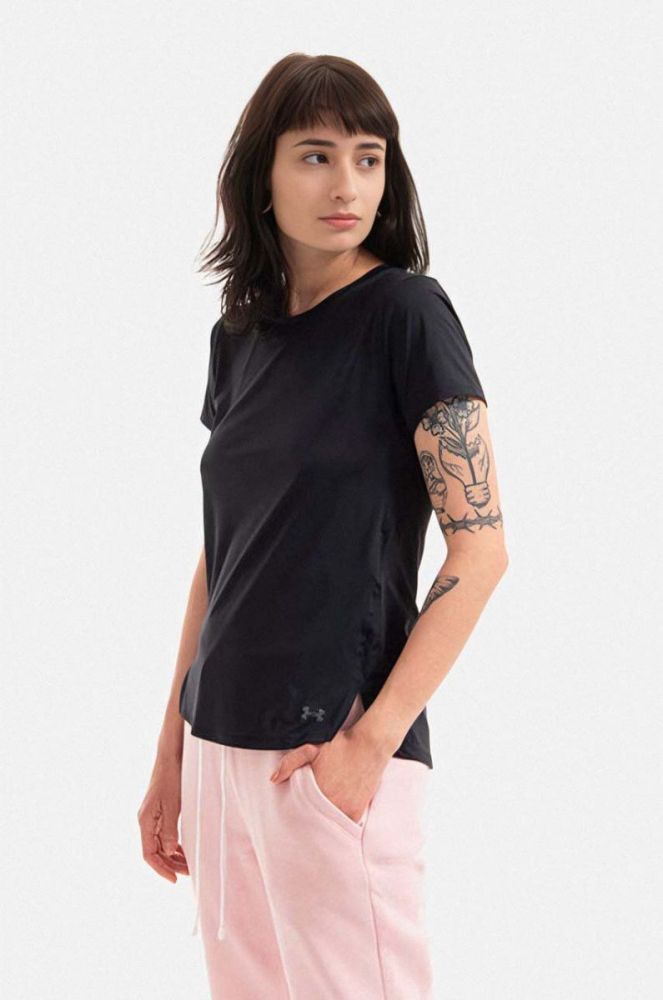 Футболка Under Armour IsoChill 200 Laser Tee жіноча колір чорний 1369764-100 фото 5