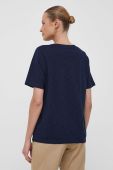 Бавовняна футболка United Colors of Benetton колір синій (3369050)