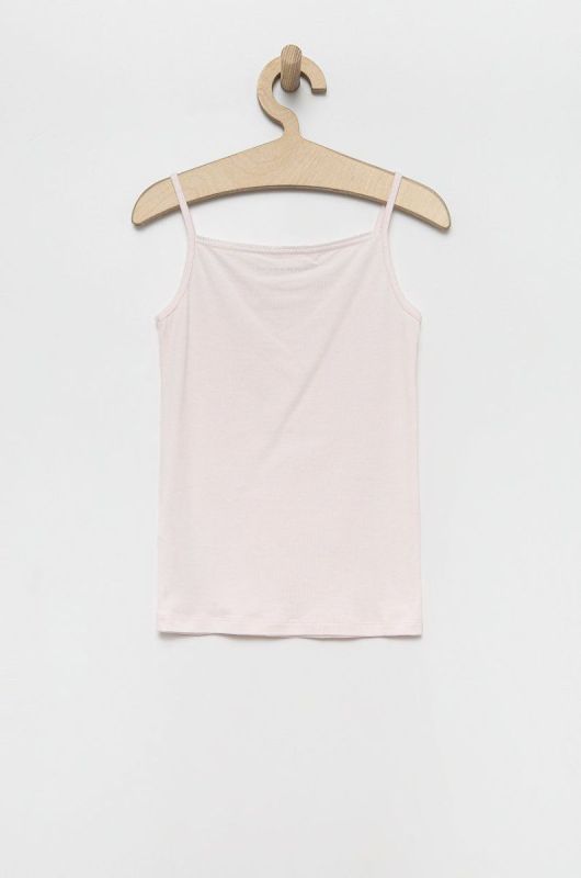 Дитячий топ United Colors of Benetton (2-pack) колір рожевий фото 2