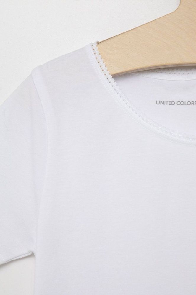 Дитяча футболка United Colors of Benetton колір рожевий (2031852) фото 4