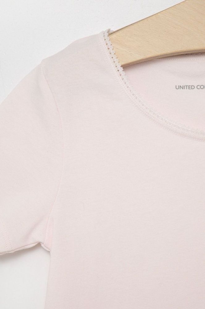 Дитяча футболка United Colors of Benetton колір рожевий (2031852) фото 7