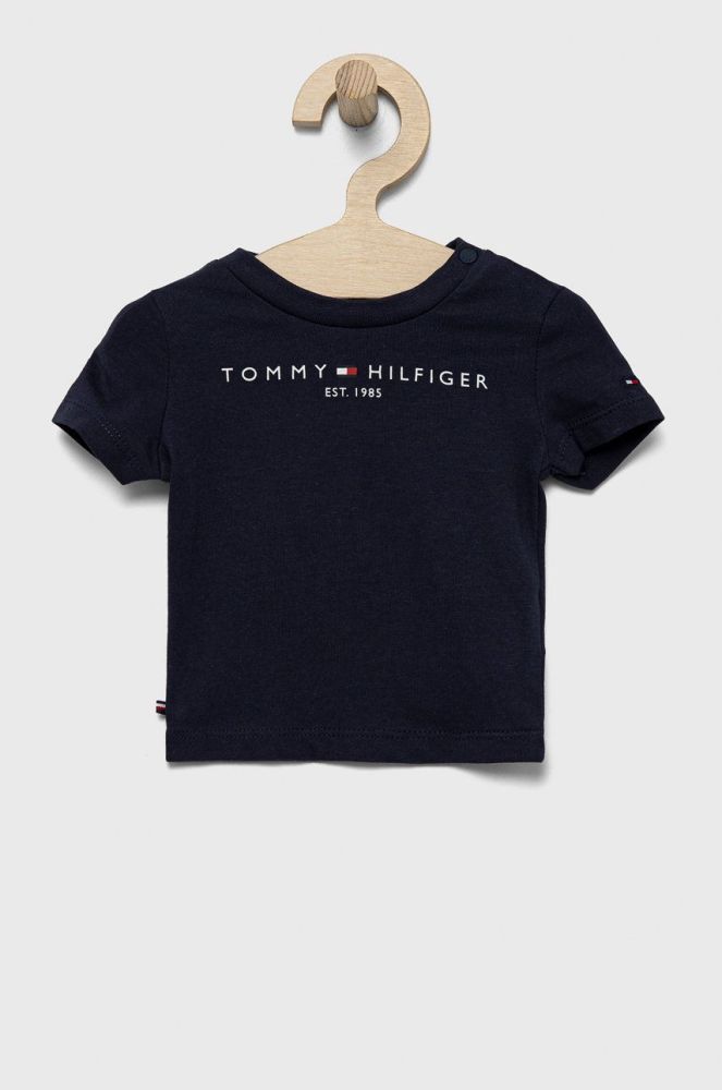 Дитяча футболка Tommy Hilfiger колір синій (2642816)