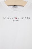 Дитяча бавовняна футболка Tommy Hilfiger колір білий з принтом (1657283)