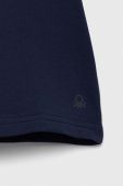 Дитяча бавовняна футболка United Colors of Benetton колір синій однотонний (3050834)