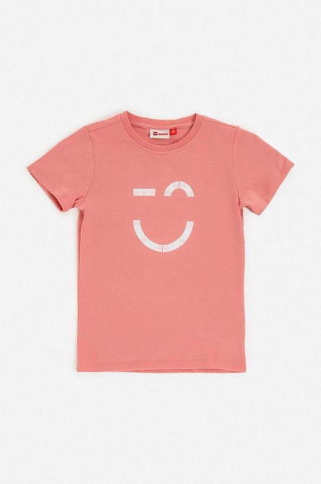 Дитяча футболка Lego колір рожевий з принтом Дитяча футболка Lego колір рожевий з принтом