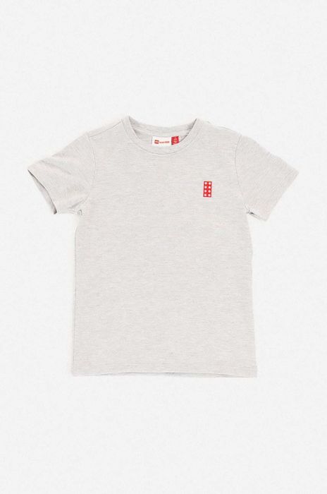 Дитяча футболка Lego колір сірий з принтом (3302036) Дитяча футболка Lego колір сірий з принтом (3302036)