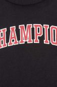 Футболка Champion колір чорний з принтом
