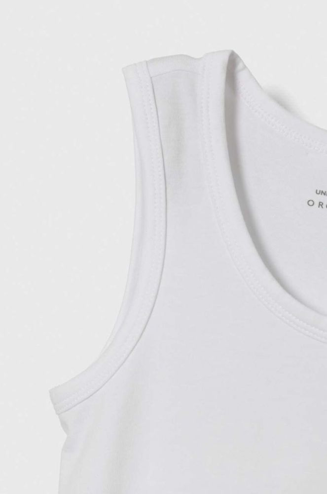 Дитяча футболка United Colors of Benetton 2-pack колір сірий однотонний фото 6