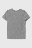 Дитяча футболка United Colors of Benetton 2-pack колір сірий меланж Дитяча футболка United Colors of Benetton 2-pack колір сірий меланж