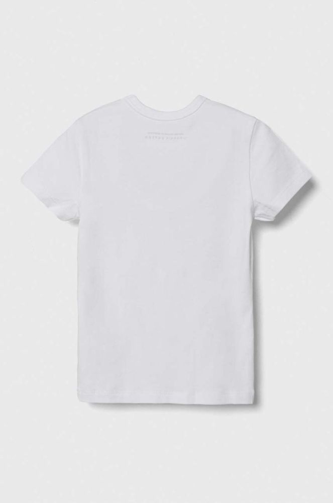 Дитяча футболка United Colors of Benetton 2-pack колір сірий меланж фото 4