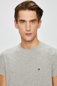 Tommy Hilfiger - Футболка колір сірий (158221)
