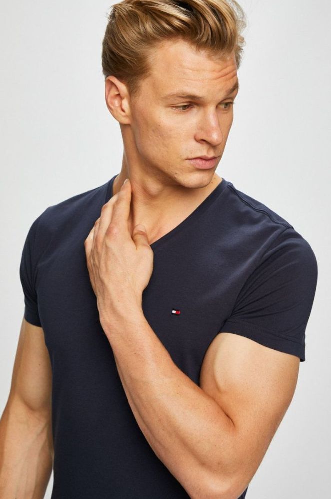 Tommy Hilfiger - Футболка колір темно-синій (797203) фото 4