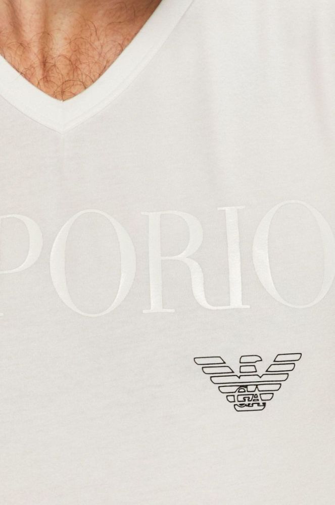 Emporio Armani - Футболка колір білий (161942) фото 6