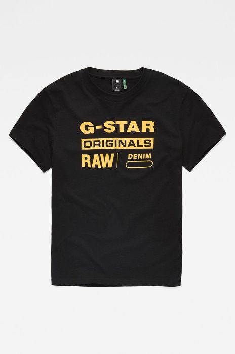 G-Star Raw - Футболка колір чорний (360890)