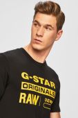 G-Star Raw - Футболка колір чорний (360890)