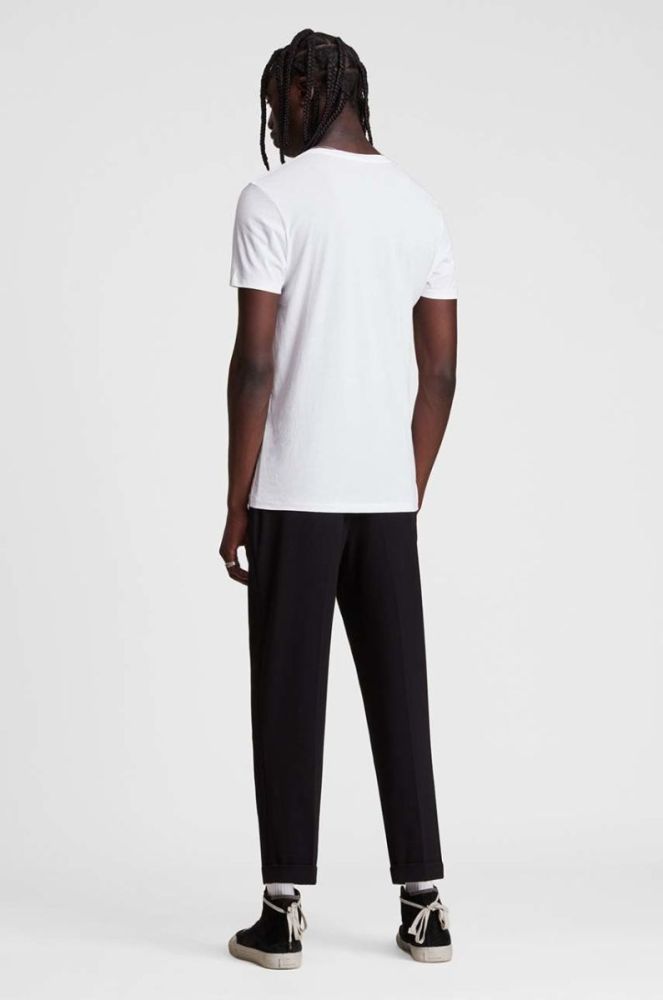 AllSaints - Футболка Tonic SS Crew колір білий (854455) фото 4