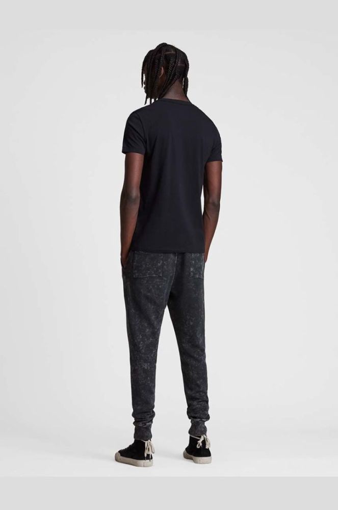 AllSaints - Футболка Tonic SS Crew колір чорний (854459) фото 8