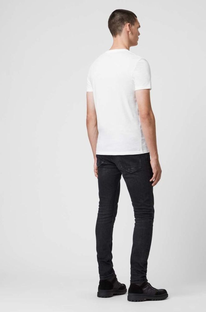 AllSaints - Футболка Tonic V-neck колір білий (854483) фото 5
