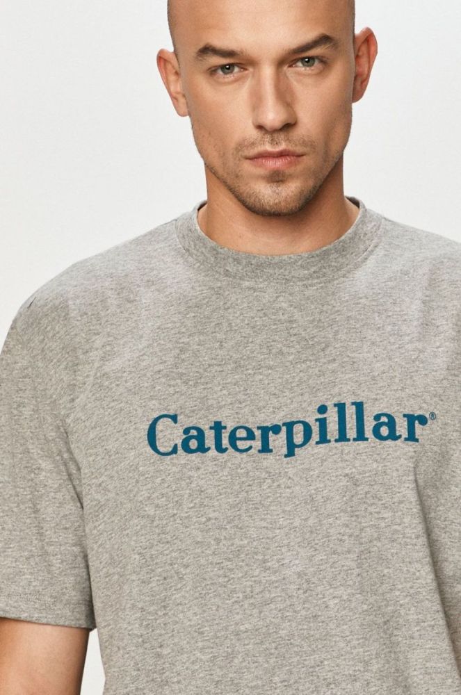 Caterpillar - Футболка колір сірий (720019) фото 4