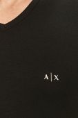 Armani Exchange - Футболки (2-pack) колір чорний (1328484)
