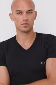 Armani Exchange - Футболки (2-pack) колір чорний (1673226)